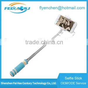 2015 Zoom Fashion Selfie Stick Wholesale Selfie Stick Mini Colorful Monopod for Smartphone thumbnail-5