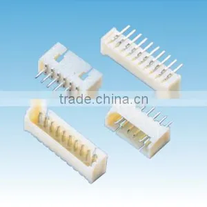 1.25 mm Pitch SMT Wire to Board Wafer 2 Pin Connector, Right Angle 2 ~ 15 Pin Available thumbnail-1