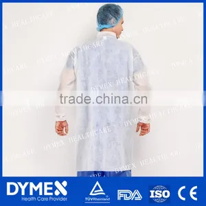 Nonwoven Fabric Disposable Cool Lab Coats thumbnail-2