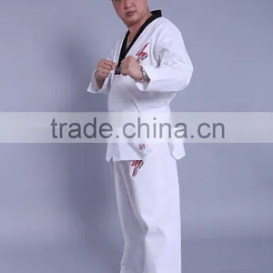 Taekwondo Unfiorms Made in China Boao Sports for Kids and Adults for Competition and Tanining thumbnail-2