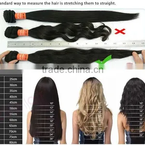 Brand New 7A Grade Unprocessed Straight Virgin Wig Virgin Brazilian Malaysian Hair Bundles Hair Extension Human Hair thumbnail-3