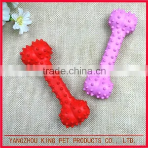 Factory Wholesale Rubber Dog Food Pet Toy Bone for Playing and Training thumbnail-3