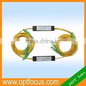 1X2 SM Dual Window Fiber Optic Coupler Splitter thumbnail-1