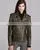 Moto Style Beautiful Colour and Pockets Woman Women Fashion Leather Jacket thumbnail-1