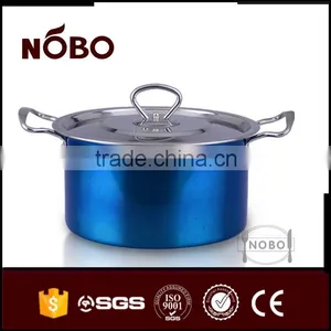 KOREA Style Stainless Steel Soup Pot 4 Pieces thumbnail-1