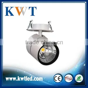 Power Saving and Low Cost Commercial Led Track Light 15W/20W/30W/35W/45W/56W Citizen Cob Led Track Light thumbnail-5