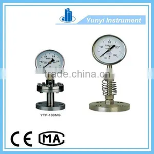 China I-shaped Diaphragm Pressure Gauge thumbnail-1