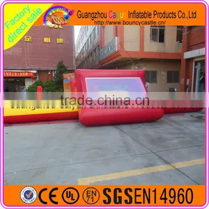 New Inflatable Soapy Football Field For Sale, Air Sealed Inflatable Soap Soccer/Football Field thumbnail-6