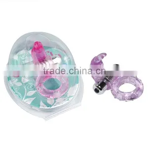Rabbit Cock Ring With Speed Vibrating Prolong Ejaculation Sex Toys For Man thumbnail-1