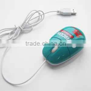 OEM Customize Logo Computer/Laptop USB Wired Optical Mouse thumbnail-6
