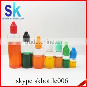PET Material Clear 30ml e Liquid Bottle thumbnail-1