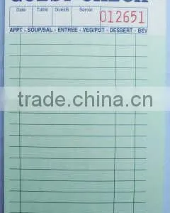 Guest Checks CT-108 Professional Supplier Timipaper thumbnail-1