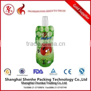 PE Plastic Type and Water Bottles Drinkware Type 480ml Foldable Water Bottle Quality Choice thumbnail-1
