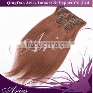 Factory Cheap Price Top Grade 100 Human Hair Clip in Hair thumbnail-4