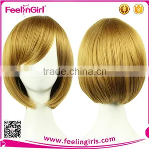 Top Hot Colorful Short Silk Wig Cap Wholesale thumbnail-4