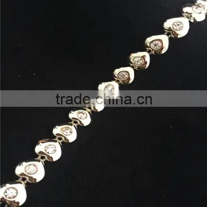 China Wholesale Crystal Rhinestone Trimming Chain for Accessory thumbnail-1