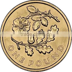 Coins Metal Handicraft Gold Plated Eagle Coin thumbnail-2