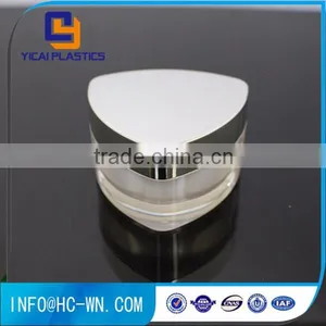 Hotsale 50g Heart Shape Acrylic Jar thumbnail-1