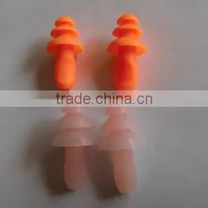 Colorful Proof Water Silicone Ear Plugs Swimming Silicone Ear Plug SNR 29) Ear Plugs With String thumbnail-2
