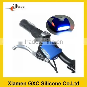 Logo Print Silicone Outdoor Led Bike Light thumbnail-3