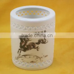 YF14005 Ceramic Pen Holder thumbnail-1