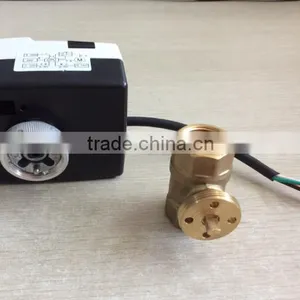 2 Way 220V Electric Motorized Flow Control Actuator Valve thumbnail-2