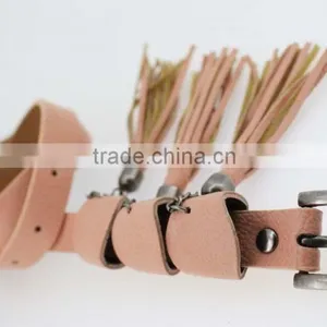 Women's Fashion Tassel Belt With High Quality pu Leather & Folk Tassels thumbnail-4
