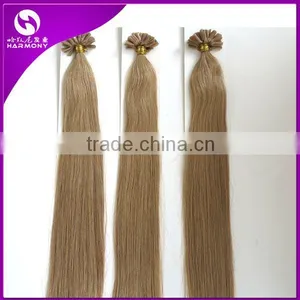 Wholesale 100% Brazilian Remy Virgin Hair 20'' 1g Strand u Tip Keratin Human Hair Extension for Black Women thumbnail-5
