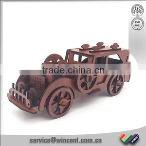 Different Wooden Color Kids Toys Vehicle Jigsaw Puzzle thumbnail-1