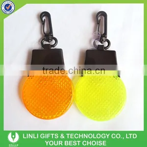 Customized Logo Keychain Reflector Flashing In The Dark thumbnail-2