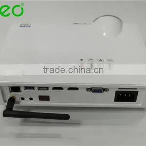 2015 Eeo 1080P 3D Home Theater DLP Projector White COLOR, 2015 NEW Projector thumbnail-2