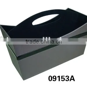 Leather Document Cosmetic Box thumbnail-1