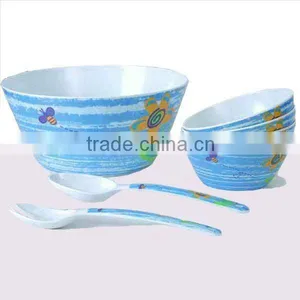 Pink Melamine Salad Bowl thumbnail-6