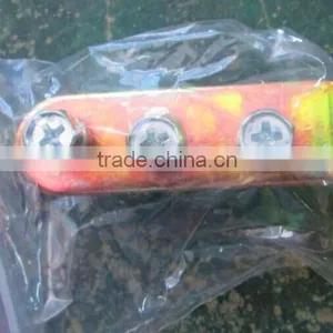 Copper 3 Holes Earthing Bar and Screw Set,earthing Terminal Set thumbnail-1