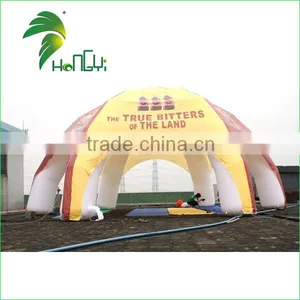 Inflatable Advertising Yellow Tent , 6 by 10 Meters Spider Tent for Sale thumbnail-1