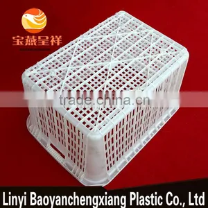 690x500x360mm Plastic Container Basket Box Crate Soft Shell Crab Farm for Transportation thumbnail-5