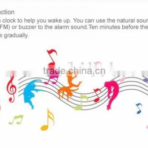 Led New Arrivel 6w Buletooth Wake up Led Night Lamp Light Music Led Night Lights thumbnail-5
