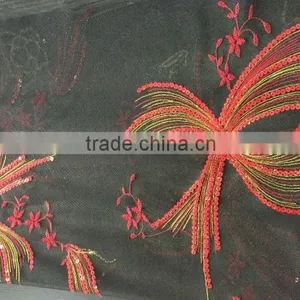 Sequin Embroidery Fabric thumbnail-1