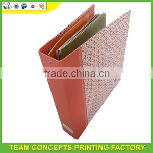 China Supplier Printing Ring Binder Paper Folder thumbnail-1