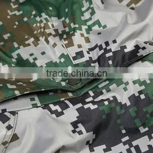 Super Waterproof Camouflage Eco-friendly Materials Military Raincoat thumbnail-5