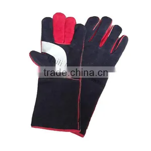 A/AB/BC GRADE WELDING SAFETY GLOVES WITH LEATHER thumbnail-2