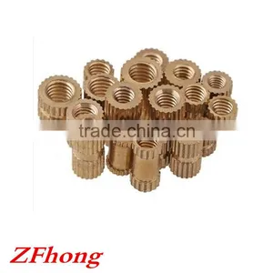Brass Knurled Insert Nut M1 M1.2 M1.4 M1.6 M2 M2.5 M3 M4 M5 M6 M8 M10 thumbnail-1