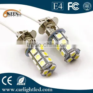Auto Lighting 18 SMD 5050 LED H3 LED Lamp Fog Light Car Foglamp Lights Bulbs Accessories thumbnail-4