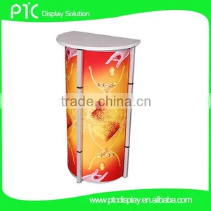 2 Layer Half Round Aluminum Rotating Promotional Counter thumbnail-1