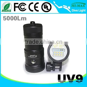 5000 Lumen LED Diving Flashlight Waterproof 100 Meters Quality Choice thumbnail-5