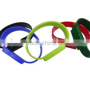 Plastic Attach Bracelet Usb Flash Drive for Female thumbnail-4