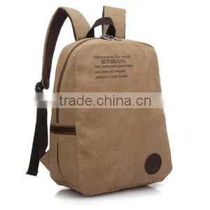 2016 Factory Price Backpack Unisex Canvas Backpack Vintage Backpack With Large Capacity thumbnail-3
