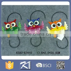 Hot Sale Metal Garden Ornaments Owl Crafts Wall Art Decor thumbnail-1