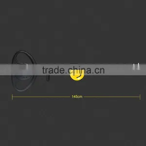 Earpiece D Shape Earphones E43C-K Headphone for Walkie Talkie ZASTONE V180 ZT-V8 thumbnail-4