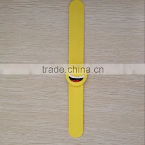 Beautiful Custom Silicone Reflective Magnetic Slap Bracelet thumbnail-5